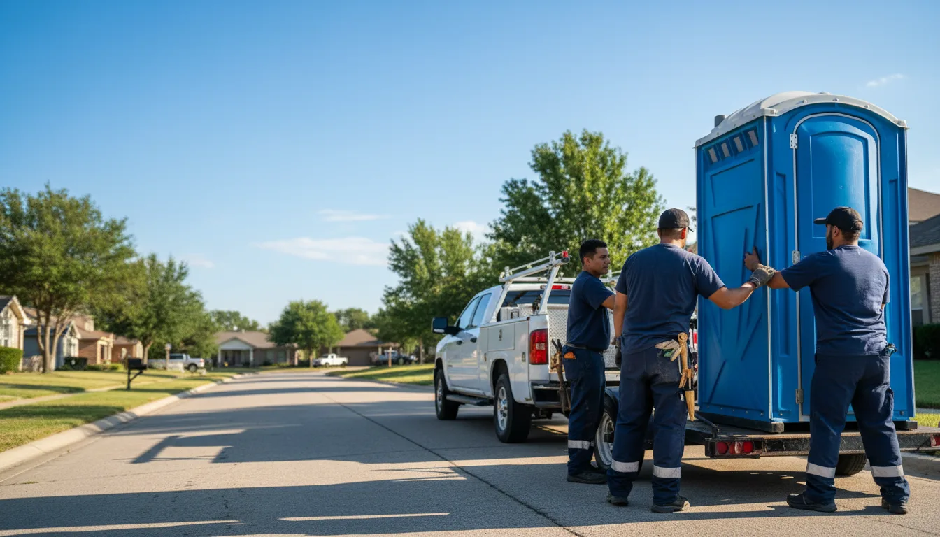 Portable Toilet Rental in Hartshorn, MO near me